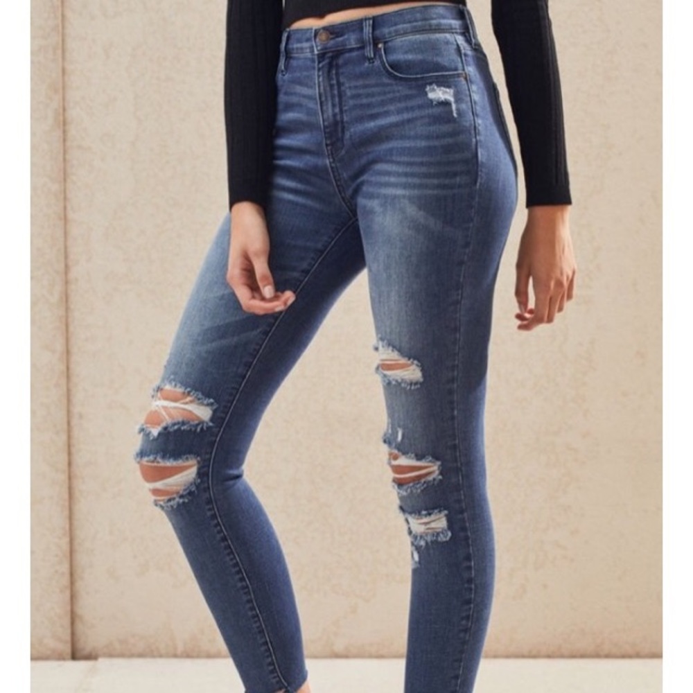 PacSun high waisted skinny jeans